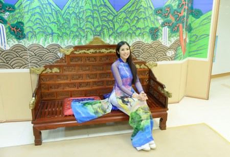 Miss Ngoc Han in Korea
