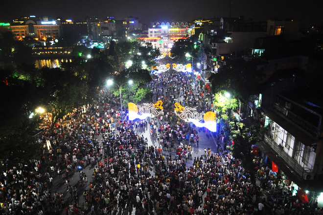 Fireworks in Hanoi