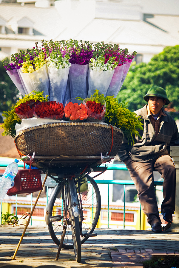 Flowers in Hanoi