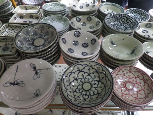 The traditional pottery