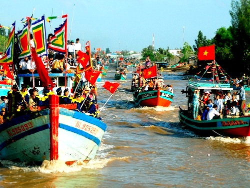 festival at Tra Vinh