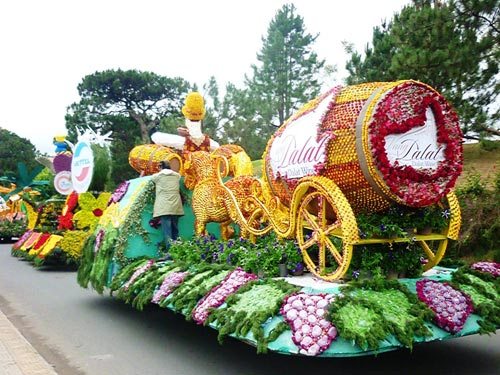 Flower festival in Da Lat