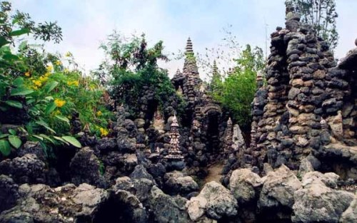 Garden of Vietnam coral pagoda
