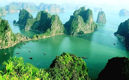 Ha long bay in Vietnam