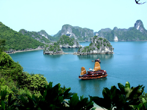 Ha Long Bay in Vietnam