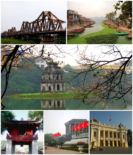 Some famous places in Hanoi