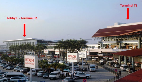 New lobby of Noi Bai airport