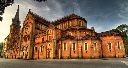 Notre Dame Cathedarl in Vietnam