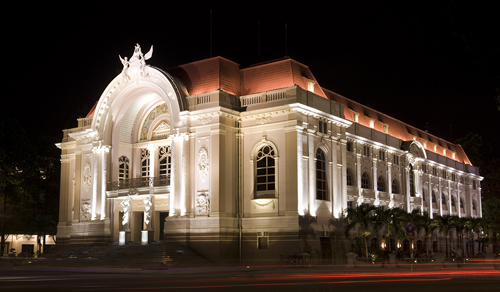 Opera house in Ho Chi Minh city