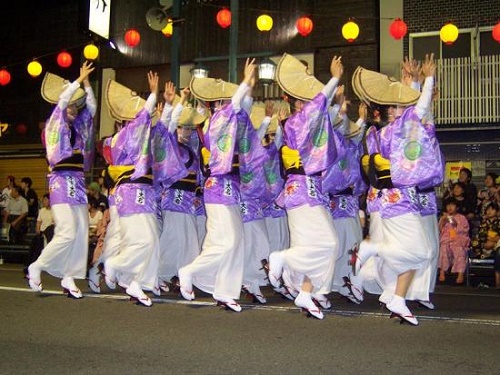 Traditional dance of Japan
