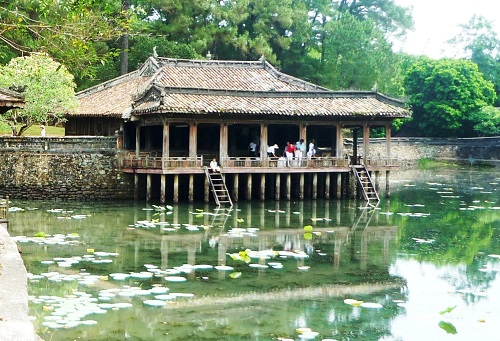 The tomb of Tu Duc king